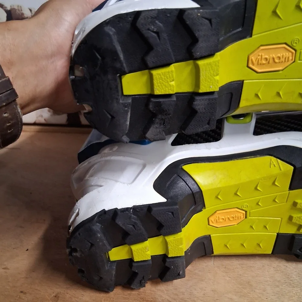 Scott Superguide Powerfit Carbon G1 Ski Boots Gore-Tex Vibram Blue White 26/26.5